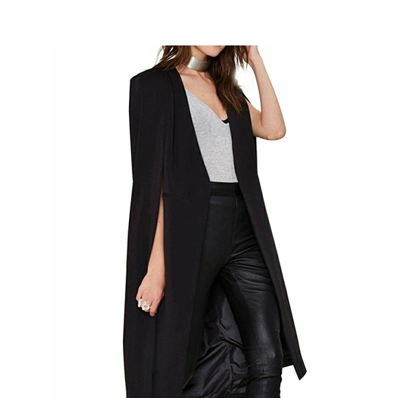 🍾HP🍾DAKOTA Oversized  Blazer Cape - Picture 6 of 6